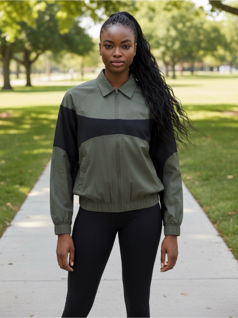 LULULEMON Nylon Collared Jacket Retro Remix Set